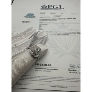 Beautiful Round 1.10 Carat Lab-Grown Diamond